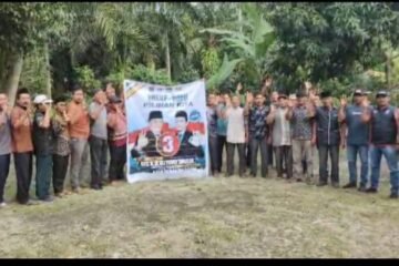 Tokoh masyarakat Pantai Labu deklarasikan dukungan untuk Yusuf-Bayu dalam Pilkada 2024.