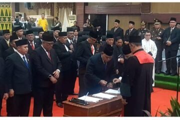 Pelantikan anggota DPRD Deli Serdang 2024