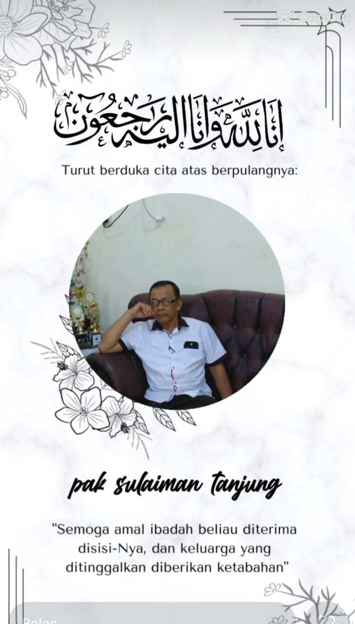 Duka mendalam Aliansi Air Joman atas meninggalnya Bapak Sulaiman Tanjung, tokoh masyarakat yang berjuang untuk pembangunan jalan Pasar 11
