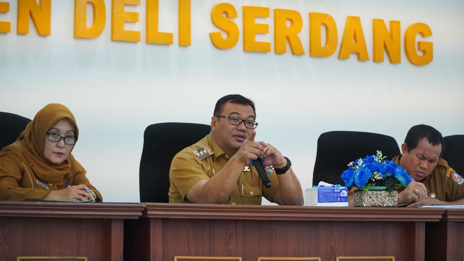Bupati Deli Serdang Luncurkan “Si PANDAI”, Sistem Canggih yang Bisa Pantau Pangan Hingga Pasar Secara Real Time