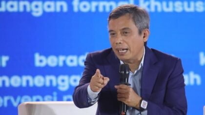 Direktur Utama BTN Nixon L.P. Napitupulu memaparkan kinerja penyaluran KPR BTN hingga kuartal III 2026.