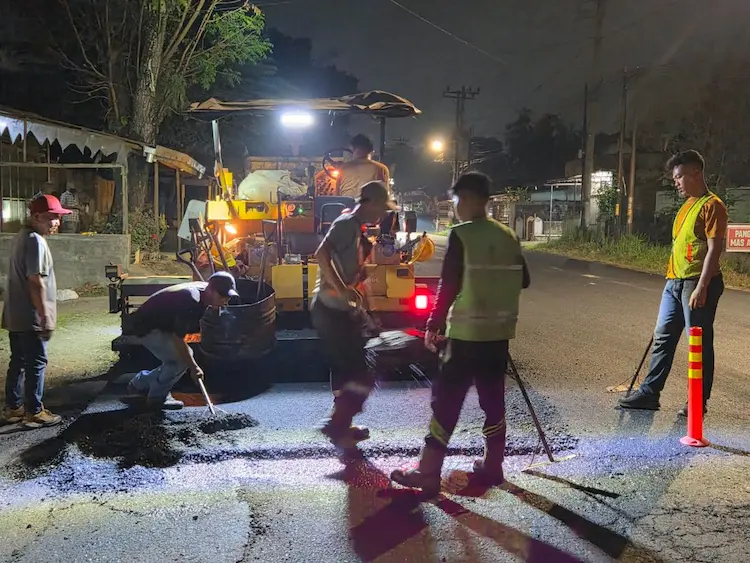Dinas PUTR Kota Binjai memulai Pekerjaan Jalan Jamin Ginting, Kec Binjai Selatan